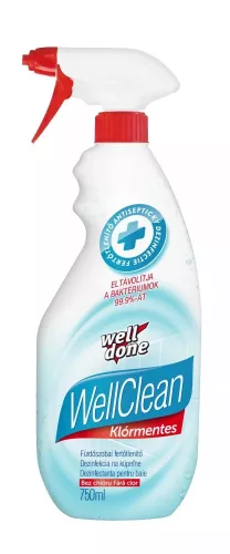 Well Done WellClean Fürdőszobai fertőtlenítő 750ml