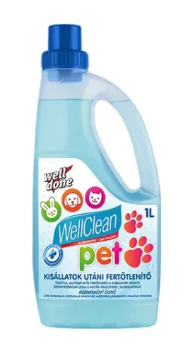 Well Done WellClean PET kisállatok utáni felmosó 1L