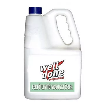 Well Done fertőtlenítő mosogatószer 5L +fresh orange