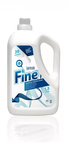 Well Done Fine mosógél fehér ruhákhoz 1,5L