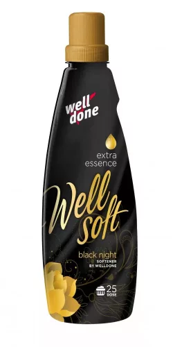 Well Done Well Soft textilöblítő koncentrátum 1L Black Night