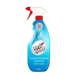 Well done zuhanykabin tisztítószer szórófejes 750ml