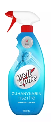 Well done zuhanykabin tisztítószer szórófejes 750ml