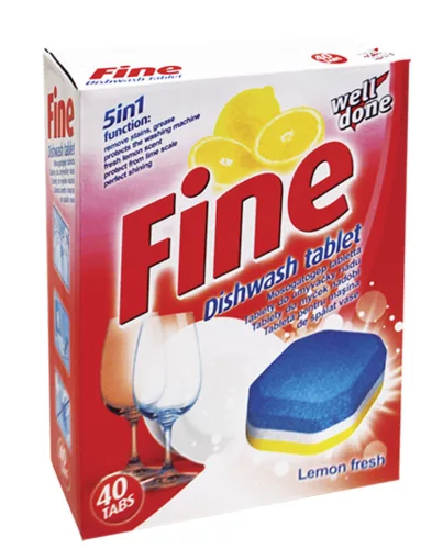 Well Done Fine 5 in1 mosogatógép tabletta 40x20g