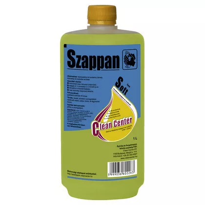 Clean Center Soft-lux folyékony szappan és tusfürdő 1L