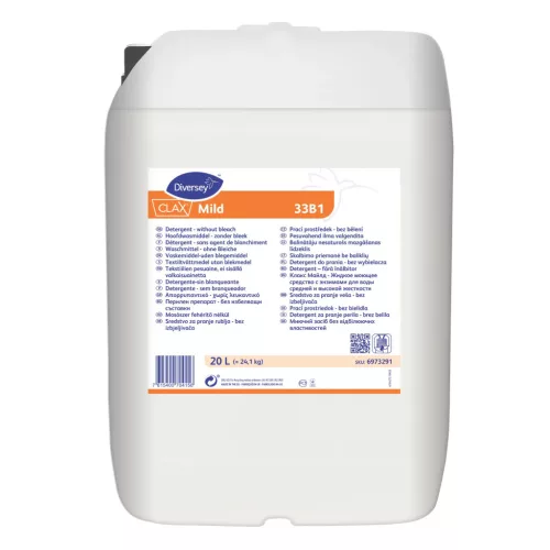 Clax Mild 33B1 enzimtartalmú, folyékony mosószer minden fajta textíliához 20L
