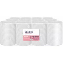   Harmony tekercses törlő 2r., fehér, 55m/tek, 12tek/karton, 44karton/raklap