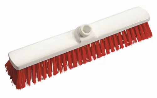 Diversey súrolókefe Broom Medium 40cm padlósúroló, közepesen kemény, 50 mm-es sörtékkel - Piros