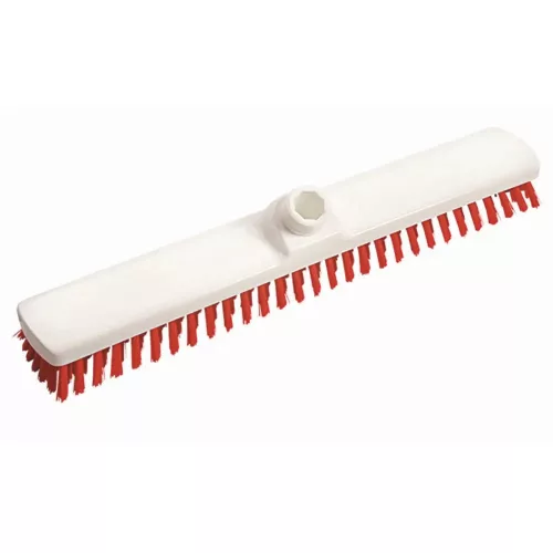 Diversey padlósúroló, kemény, 400x60x90 mm, 26 mm-es sörtékkel - Piros