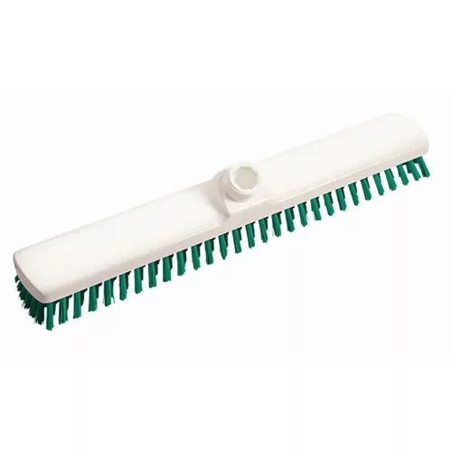 Diversey padlósúroló, kemény, 400x60x90 mm, 26 mm-es sörtékkel - Zöld