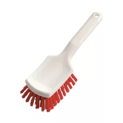   Diversey rövidnyelű súrolókefe, kemény 260x735 mm, 35 mm-es sörtékkel - Piros