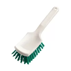   Diversey rövidnyelű súrolókefe, kemény 260x735 mm, 35 mm-es sörtékkel - Zöld