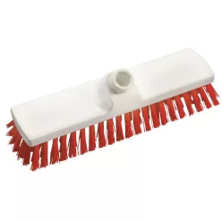   Diversey padlósúroló, kemény, 225x60x100 mm, 26 mm-es sörtékkel - Piros