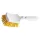 Diversey rövidnyelű súrolókefe, közepes, 260x735 mm, 35 mm-es sörtékkel - Sárga