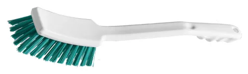 Diversey mosókefe, hosszú nyelű, kemény, 400x48x70 mm, 35 mm-es sörtékkel - Zöld