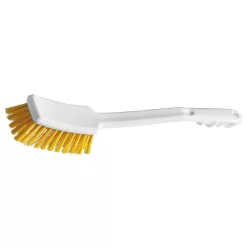   Diversey mosókefe, hosszú nyelű, kemény, 400x48x70 mm, 35 mm-es sörtékkel - Sárga