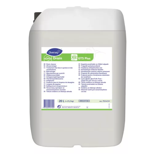 Suma Drain GTS Plus biológiai elven működő kanális tisztítószer 20L