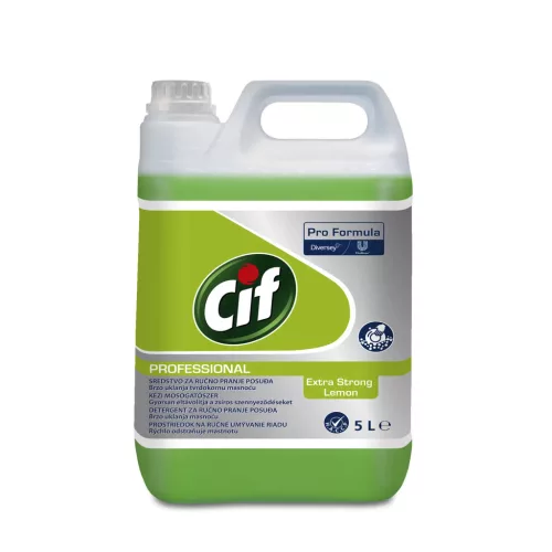 Cif Dishwash kézi mosogatószer 5L Extra Strong Lemon
