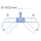 TTS Moptartó - 60cm, fém, bebújós