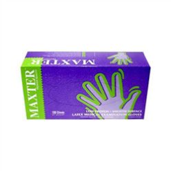   Gumikesztyű Maxter latex PÚDERES "S" 100db/doboz, 10dobozkarton