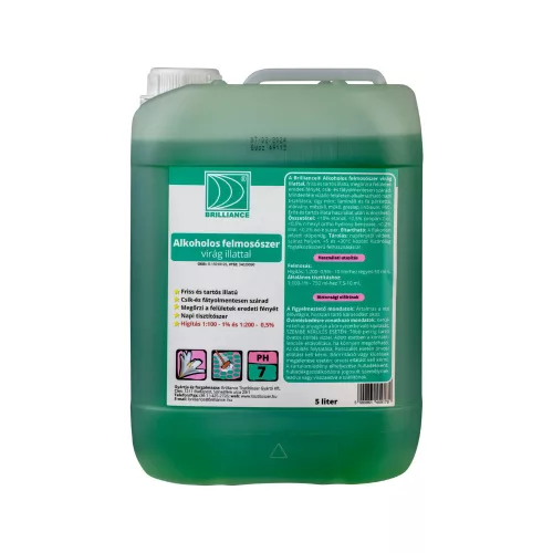 Brilliance® Alkoholos felmosószer virág illattal 5 liter