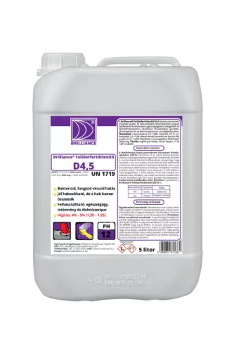 Brilliance® Felületfertőtlenítő D4,5 - 5 liter