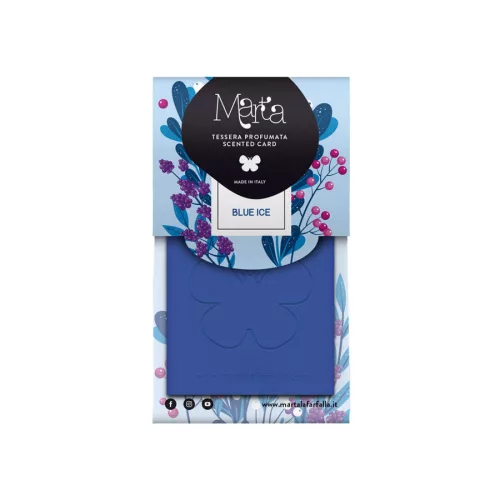 Marta la Farfalla Card autóillatosító Blue Ice