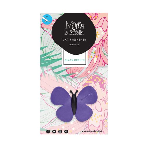 Marta la Farfalla autóillatosító Black Orchid