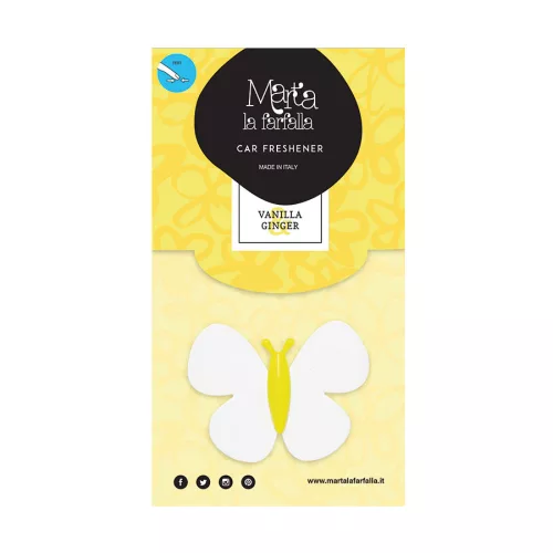 Marta la Farfalla autóillatosító Vanilla&Ginger