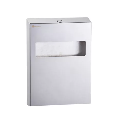 Merida toalett ülőke higiéniai papíralátét adagoló, rozsdamentes, polírozott