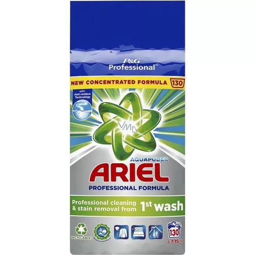 Ariel mosópor 130 mosás, 7,15kg (96db/raklap) regular
