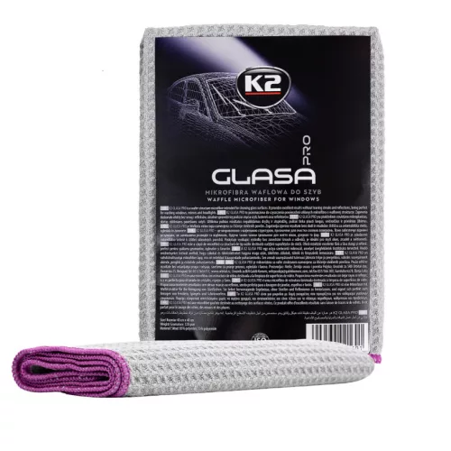 K2 GLASA PRO 40x40 cm - mikroszálas kendő üveg felületre