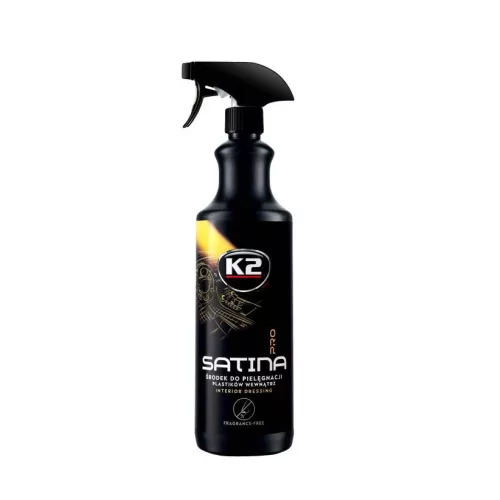 K2 SATINA PRO 1L – illatmentes műszerfalápoló és regeneráló