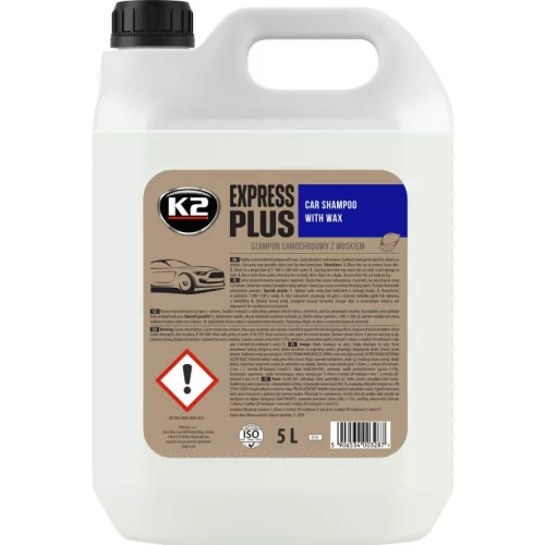 K2 EXPRESS PLUS 5L waxos autósampon