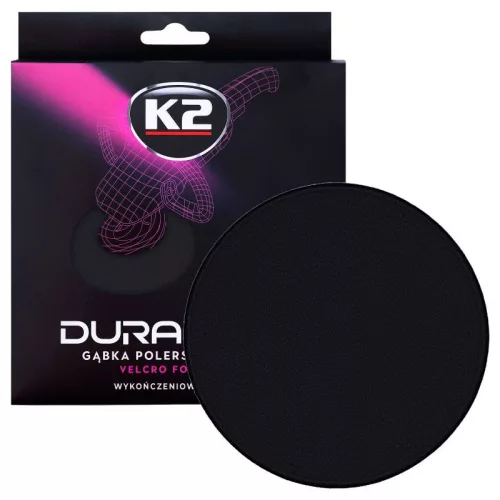 K2 PRO DURAFLEX tépőzáras polírkorong - fekete