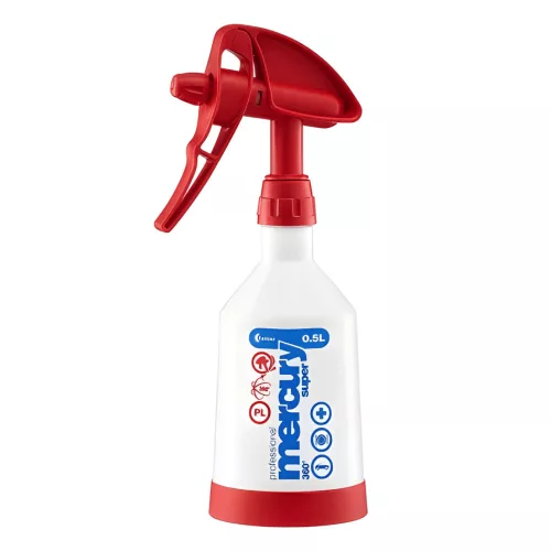 Kwazar Mercury pro+ Super 0,5 l 360 piros kézi permetező
