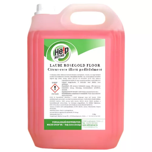 Laube Rosegold Floor citrus-rose illatú padlófelmosó 5 L