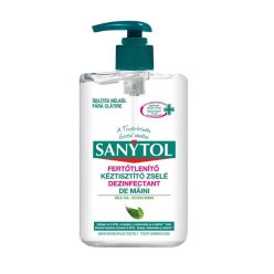 Sanytol kézfertőtlenítő gél pumpás 250ml (6db/karton)