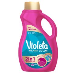   VIOLETA Intense Color folyékony mosószer színes ruhákhoz 2,7 Liter 45 mosás (6db/karton)
