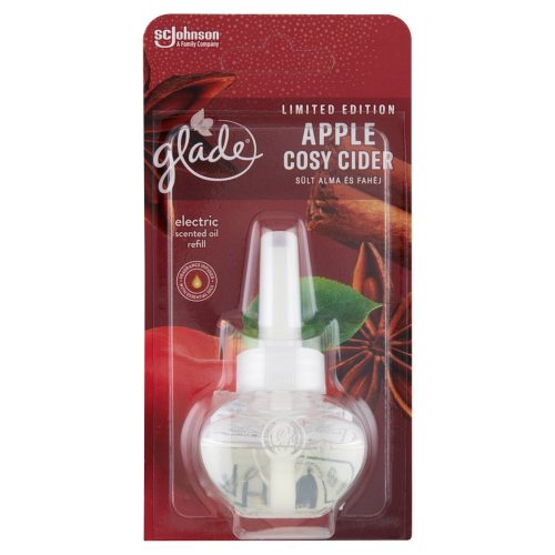 Glade elektromos légfrissítő utántöltő 20ml Apple Cosy Cider (6db/karton)
