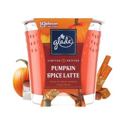 Glade illatgyertya - Pumpkin Spice Latte 129g (6db/karton)