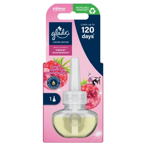 Glade elektromos légfrissítő utántöltő 20ml Vibrant Raspberries