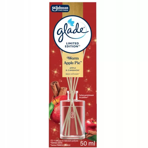 Glade pálcás lakásparfüm 50ml warm apple pie