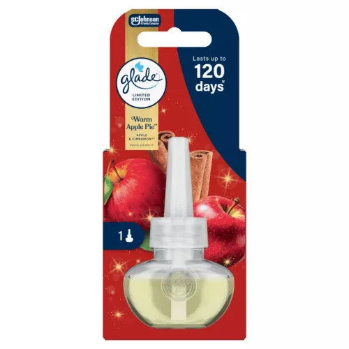 Glade elektromos légfrissítő utántöltő 20ml Warm Apple Pie LIMITÁLT KIADÁS!