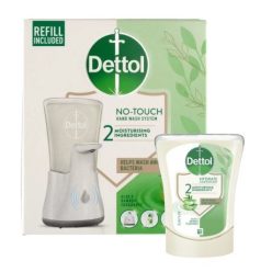   Dettol No Touch szenzoros szappanadagoló - Aloe Vera utántöltővel 250ml (4db/karton)