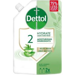   Dettol kézmosó gél UTÁNTÖLTŐ, hidratáló/aloe illattal, 500ml (6db/karton)
