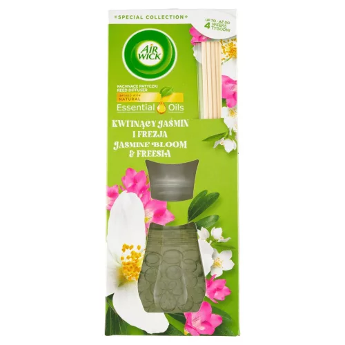 Air Wick Reed Essential Oils pálcás lakásparfüm 25 ml Jasmine Bloom & Freesia