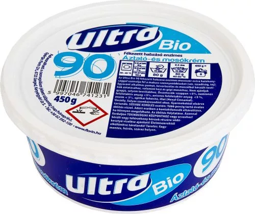 ULTRA Bio 90 folteltávolító, áztató- és mosókrém 450g