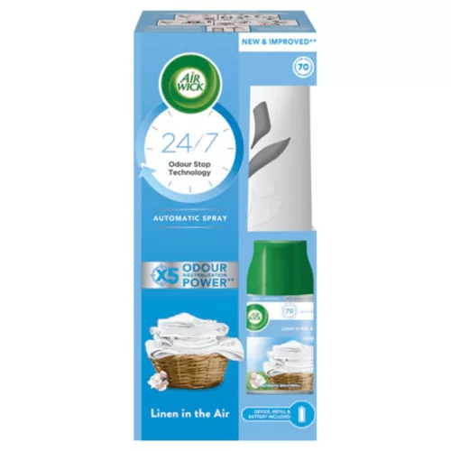 Air Wick Freshmatic készülék+utántöltő 250 ml Linen in the Air