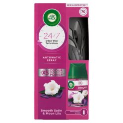   Air Wick Freshmatic készülék+utántöltő (4csg/karton) smooth satin&moon lily